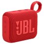 JBL Go 4 Ultra-portable Bluetooth Speaker - Red