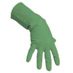 Vileda Universal Nitrile Gloves - Green Pair - Industroclean
