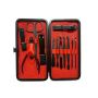 12 Piece Manicure And Pedicure Nail Clipper Set With Travel Case - Black