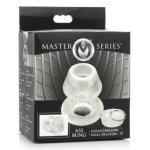 Ass Bung Clear Hollow Anal Dilator With Plug - XL