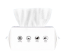 Soft Cotton Face Towels - Disposable - Pake Of 2