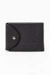 Genuine Leather Business Wallet Black