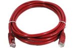 Cattex CAT5E-5M-RD CAT5E Red Leads 5M Networking