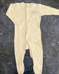 Nutmeg White Lion Onesie 9 12M