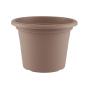 Artevasi Plastic Plant Pot Taupe 20CM