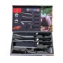 6 Piece Non-stick Coating Stainless Steel Knife Sets