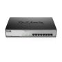 D-link 8 Port Unmanaged Poe Switch - 8X 1GBE Ports No Secondary Port Type 125W Poe Budget Rackmount Form Factor
