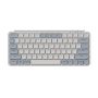 Pro Ultra-slim Wireless Keyboard Retro Blue Bluetooth