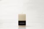 Pillar Candle Butter Yellow 7.5X13CM