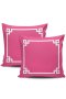 2 Piece Continental Pillow Case 75X75