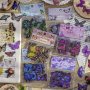 40pcs PET Sticker Pack Butterfly Garden Series Creative Butterfly Hand Account Journal DIY Decorative Stickers Hand Account DIY Material Decorative Stickers