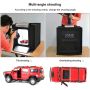 16 Inch Portable Photo Studio Box With 64 Leds 3 Backdrops Eu Plug