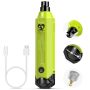 Casfuy 6-SPEED Dog Nail Grinder - Newest Enhanced Pet Nail Grinder Super Quiet Rechargeable Electric Dog Nail Trimmer Painless Paws Grooming & Smoothi