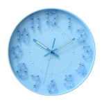 Round Glow In The Dark Wall Clock SGN2667