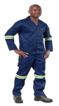 Vulcan Overall Ref Std 2PCE Nvy 44 Ches 40 Waist