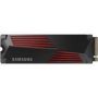 Samsung 990 Pro 2TB M.2 2280 Pcie Nvme SSD Black Red - With Heatsink