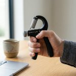 Adjustable Resistance Counting Hand Gripper