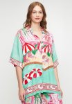 Longer Length Border Shirt - Motelprint