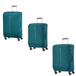 Samsonite Popsoda 3 Piece Set -teal - Ys Travel Bags
