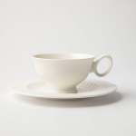 - White Tea Cup & Saucer
