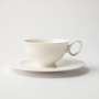 - White Tea Cup & Saucer