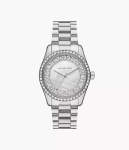 Lexington Three-hand Stainless Steel Woman's Watch MK7445