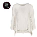 Kelly Charlotte Tunic Top - White XL