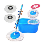 Homestylez Homepro - 360 Magic Spin Mop Bucket Set - Blue Home Bucket