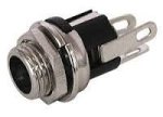 Dc C mount Power Plug Plastic Body metal Thread - 2.5MM Inner Pin