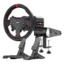 VD6 Direct Drive Sim Racing Wheel - Pd-hm Dual Pedal Z9 Clamp Bundle