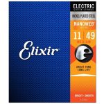 12 X Sets Elixir Nanoweb Coated Nickel Plated Steel Electric Strings Medium : .11 .49