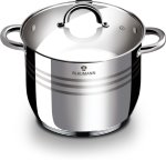 Stainless Steel Stock - Gourmet Line Pot With Lid 9.5 L Capacity 26 Cm Diameter
