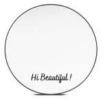Affirmations Mirror Decals Assorted - Hi Beautiful