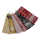 Assorted Pattern Tea Towels - Mudcloth Indigo