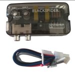 Blackspider Rca Converter High To Low With Amp Switch On