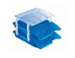 Letter Tray Set Optima Blue