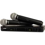 Shure BLX288 PG58 Dual Wireless Handheld MIC System W PG58