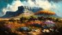 Canvas Wall Art-table Mountain Landscape B1024