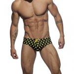 Swimwear Yellow And Black With Stars