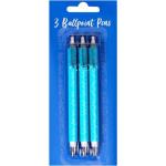 Kenzel 3PACK Ball Pen Set Blue