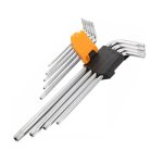 Tolsen Torx Extra Long Arm Hex Allen Key Set 1X9PC