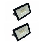 100W LED Floodlight - Set Of 2