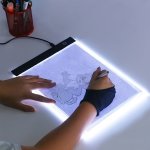 Acrylic LED Light Drawing Board A4 & A5 Size 3-LEVEL Dimmable Copy Pad For Sketching Tracing Art & Education Creative Holiday Gi