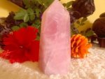 Star Rose Quartz Point