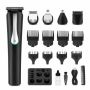 Professional 18-PIECE Mens Grooming Kit 5W 5 Heads 8 Combs Pro Dock