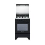 60 X 60CM Gas Stove Black