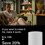 Sonos Era 100 Bluetooth Smart Wifi Speaker - White