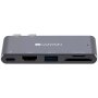 Canyon Hub DS-5 5IN1 Thunderbolt 3 4K Space Grey CNS-TDS05DG