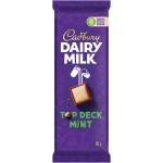 Cadbury Cdm Top Deck Mint 80G X24