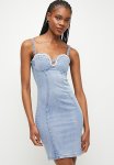 Sissy Boy Drew: Dress With Braid Detail - Light Vintage